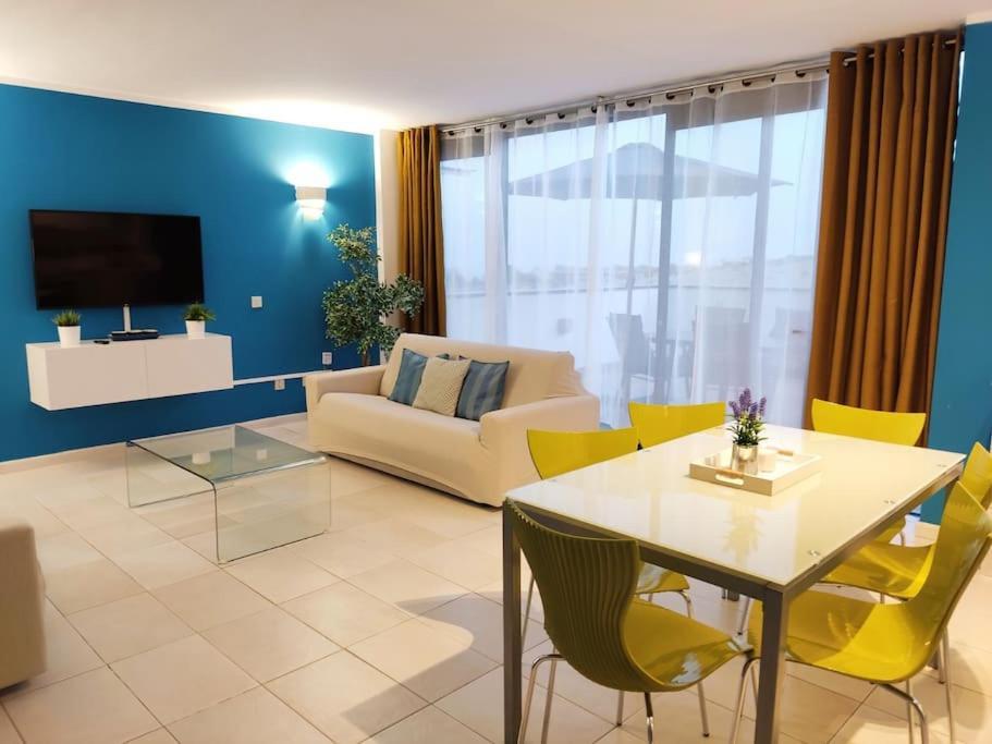 Casa Azul 2Bedroom Apartment & Ocean View Terrace Wifi Premium Costa Calma Eksteriør billede